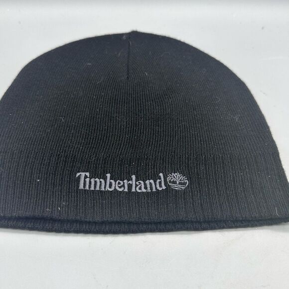 Timberland men’s black knit toboggan hat - Picture 1 of 4